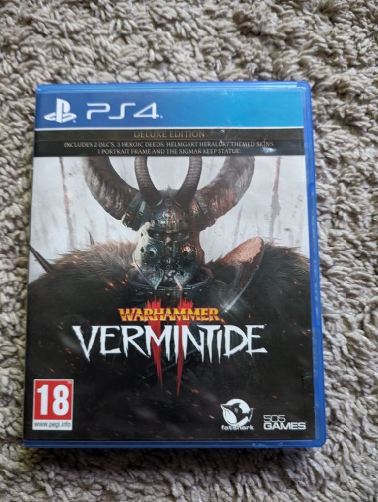 Warhammer vermintide 2 PS4 game