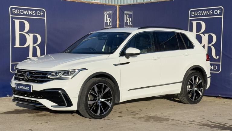 2021 Volkswagen Tiguan 1.5 TSI R-Line SUV 5dr Petrol DSG Euro 6 (s/s) (150 ps) SUV Petrol Automatic