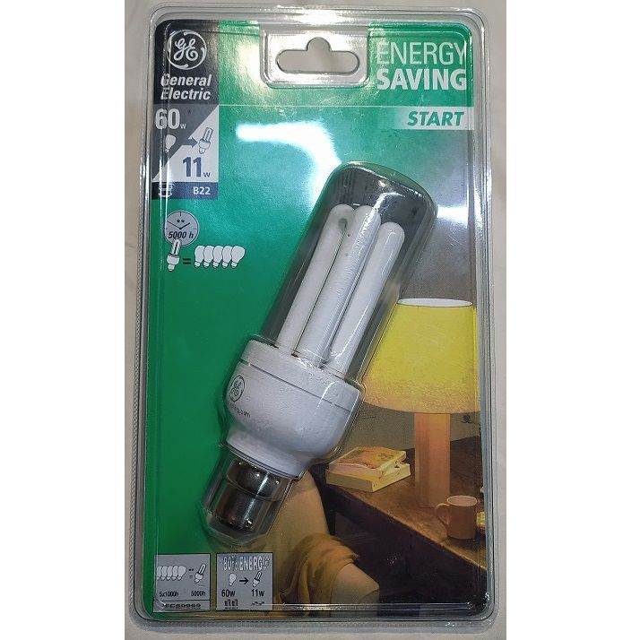 BC B22 New Energy Saving Light Bulbs: 1x9W, 2x11W