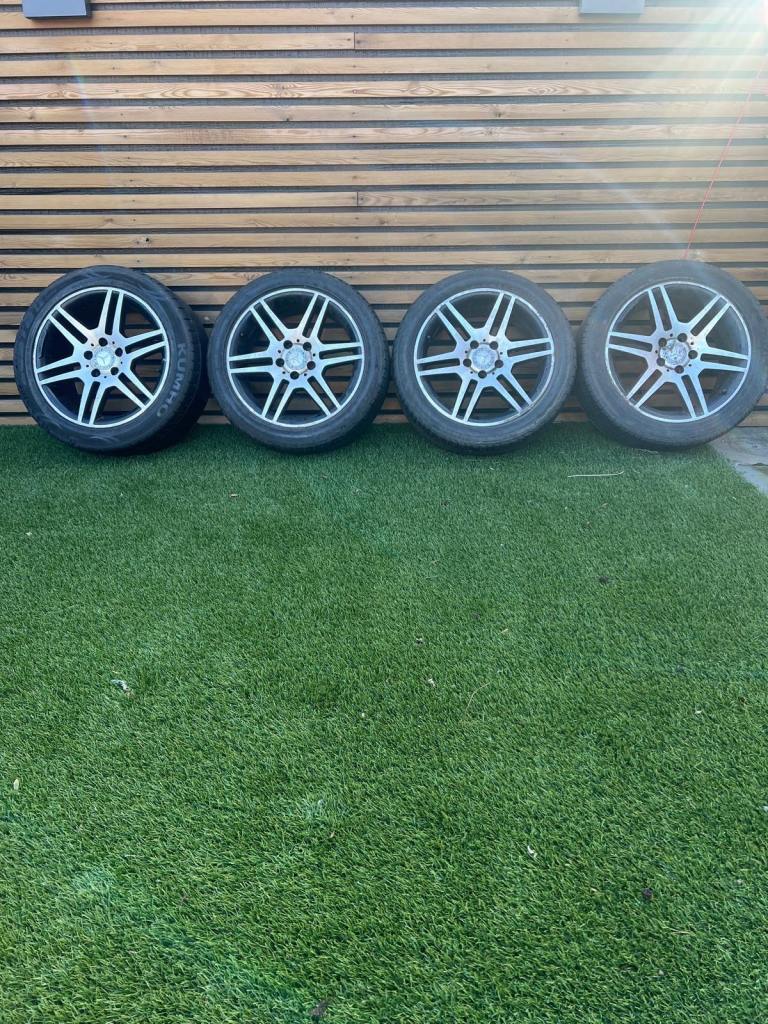 Mercedes AMG diamond cut wheel’s & Alloys