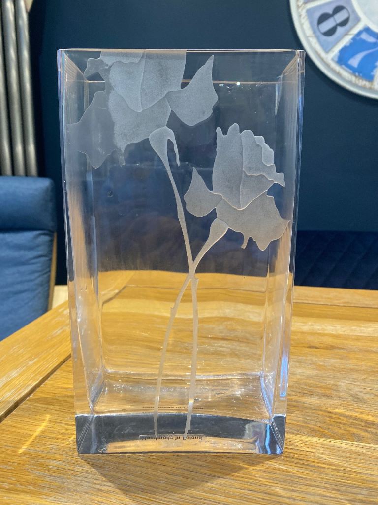 Vase glass 