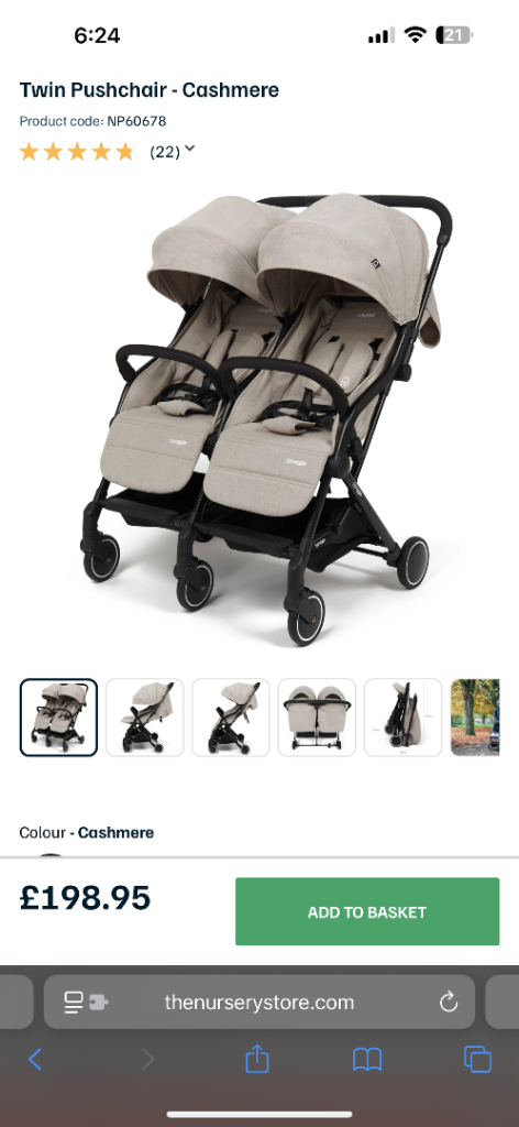Double stroller 