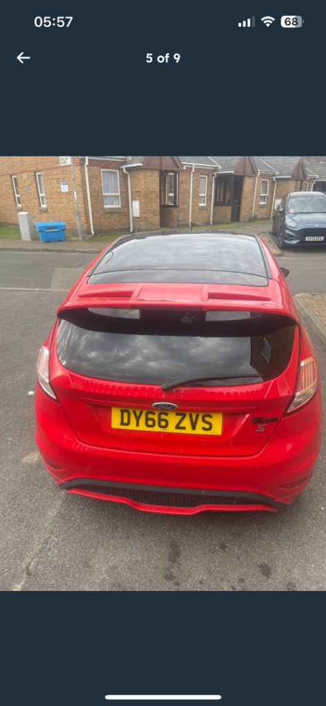 Ford, FIESTA, Hatchback, 2016, Manual, 998 (cc), 3 doors