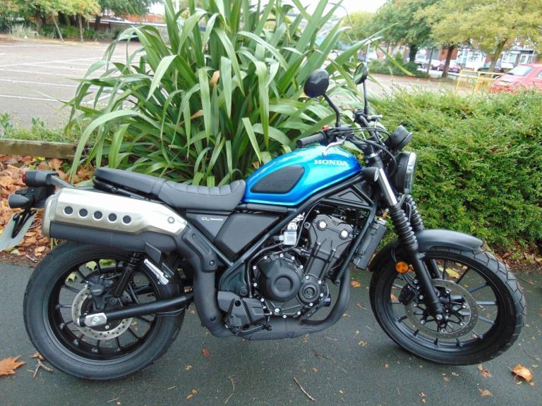 Honda CL500 A-P Adventure Street Scrambler 2023 only 139 miles little used ok A2