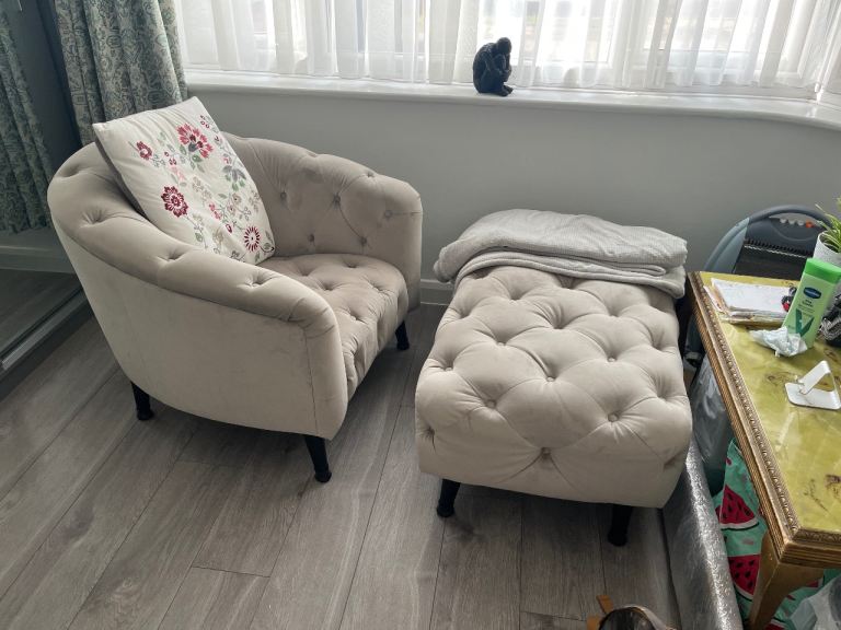 Sofology set - 3 seater, 1 seater and foot stool