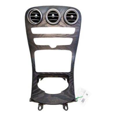 Mercedes C-Class C43 A205 Centre Console Black Wood Trim With Vents 