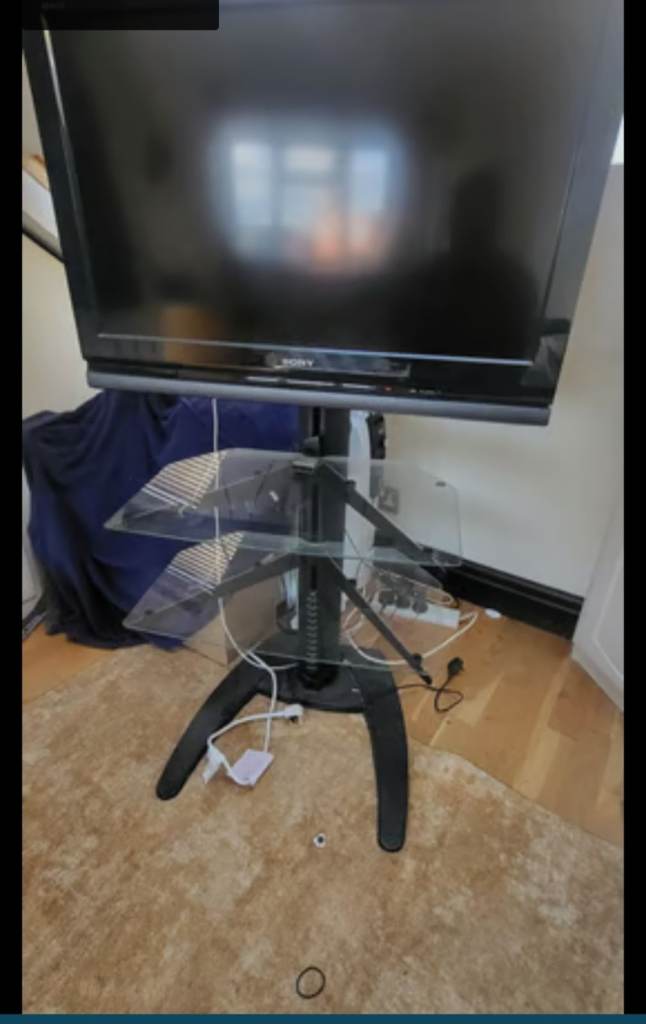 Sony Bravia TV with stand
