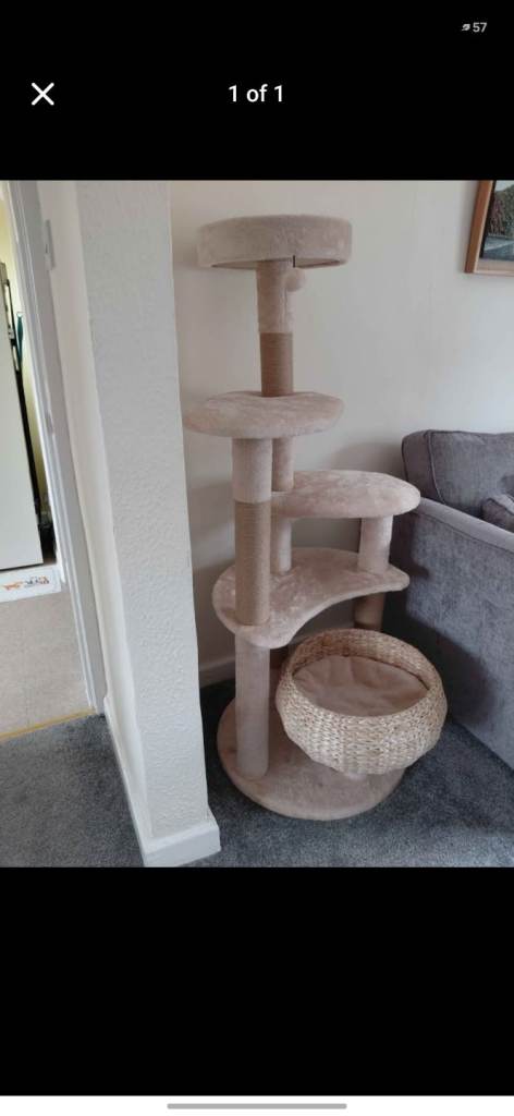 Felix multiple level cat tower 