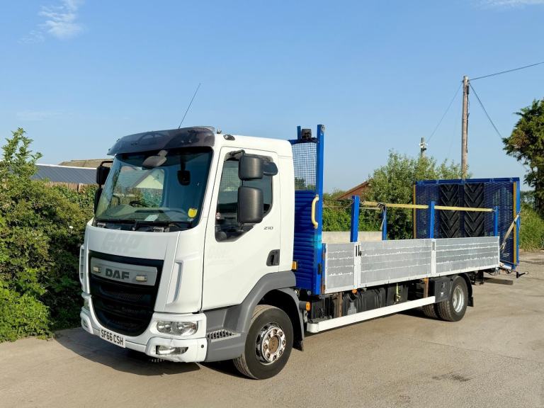 2016 DAF LF45.210 PLANT RECOVERY FLIP-TOE RAMPS WINCH 3 SEATS 12 TON EURO-6