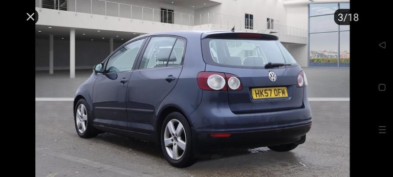 2007 Volkswagen Golf Plus 1.4 Sport TSI 5dr FSH SUNROOF  HATCHBACK Petrol Manual