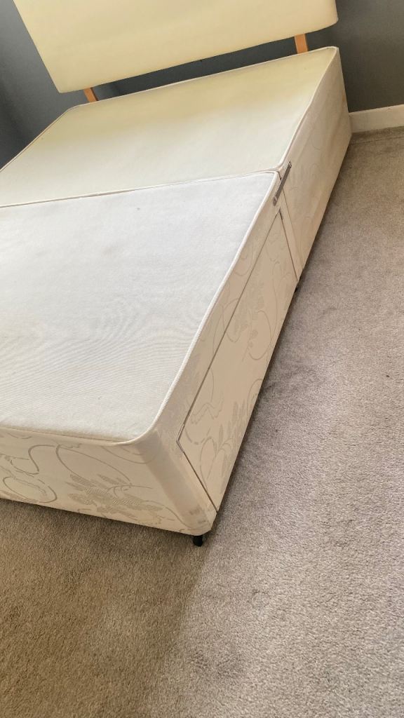 Free double bed frame with headboard 