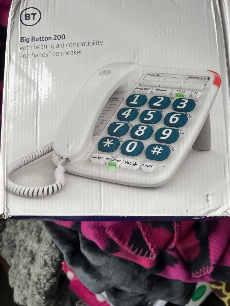 BT big button phone ( read description )
