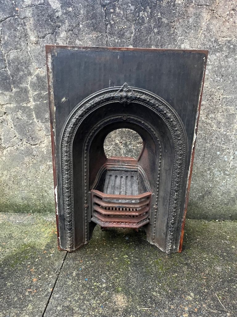 Antique Victorian Fireplace Insert