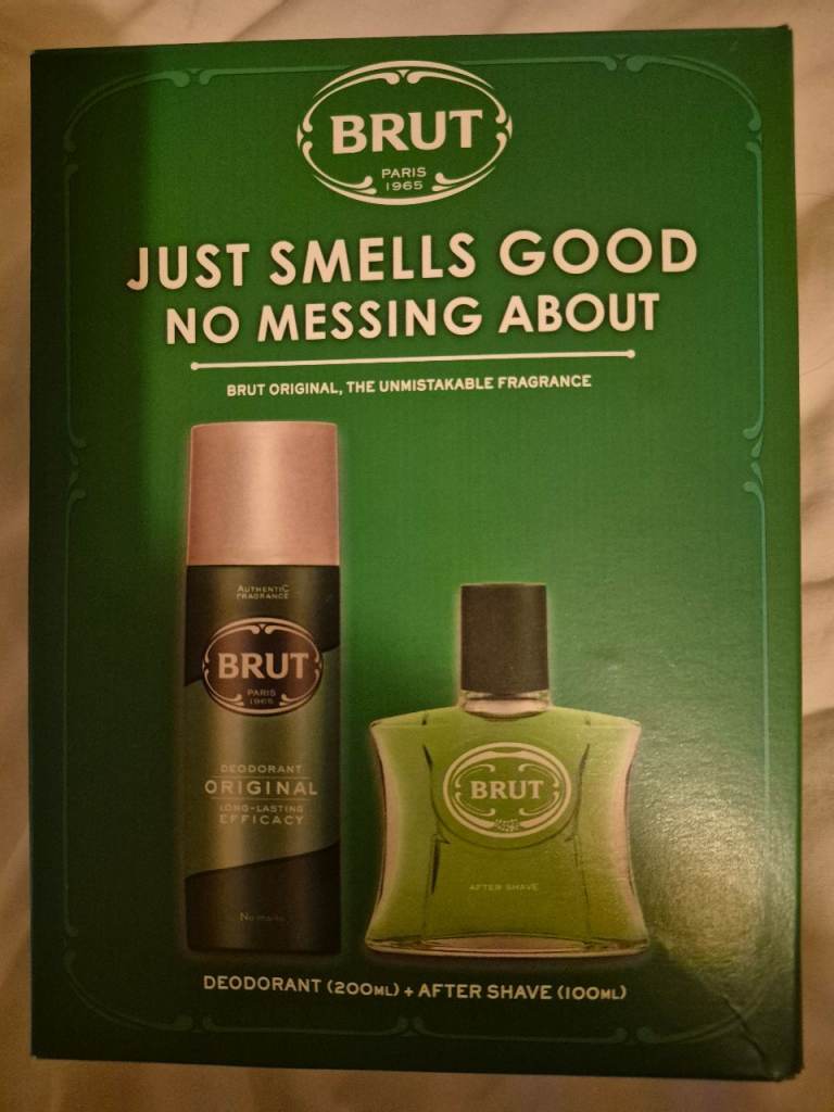 Brut Original Deodorant and After Shave Gift Set – New