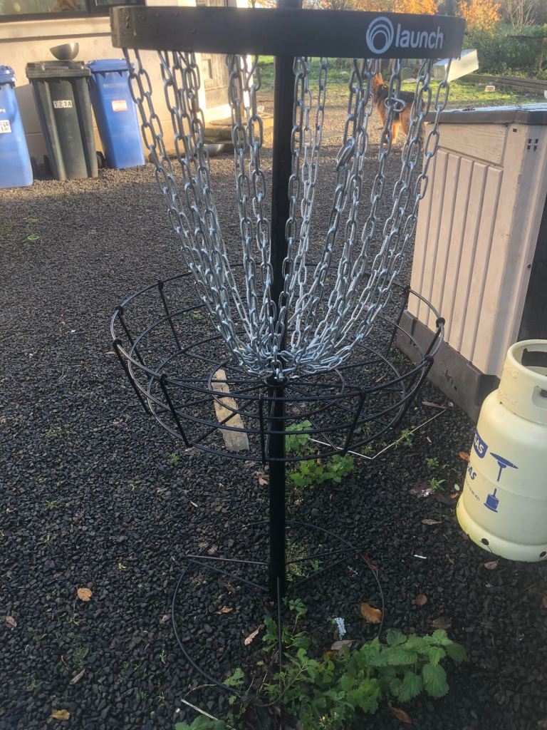 Frisbee  golf net