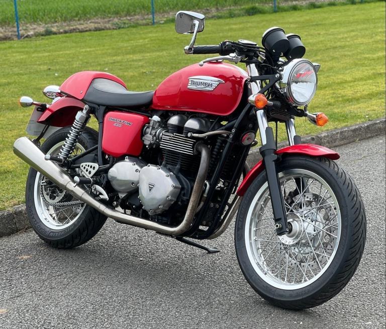 2011 Triumph Thruxton 900 865 Upgraded Exhaust | HPI & MOT | Fast Delivery 