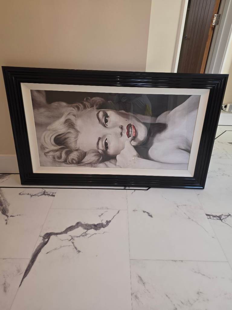 Marilyn monroe liquid art