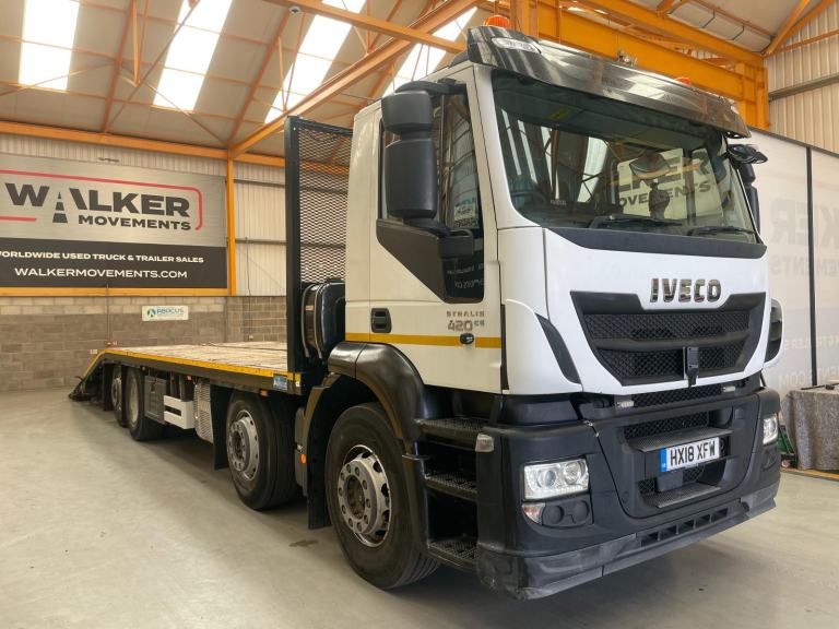 IVECO STRALIS 420 *EURO 6* 8X2 32 TONNE BEAVERTAIL - 2018 - HX18 XFW