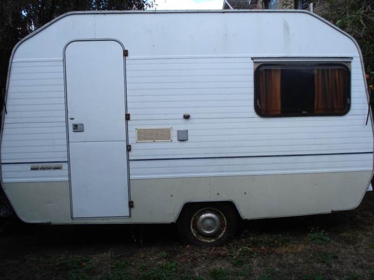 SPRITE ALPINE CARAVAN--restoration project