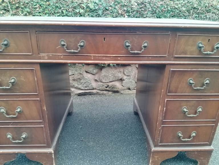 Twin Pedestal Desks in need of restoring