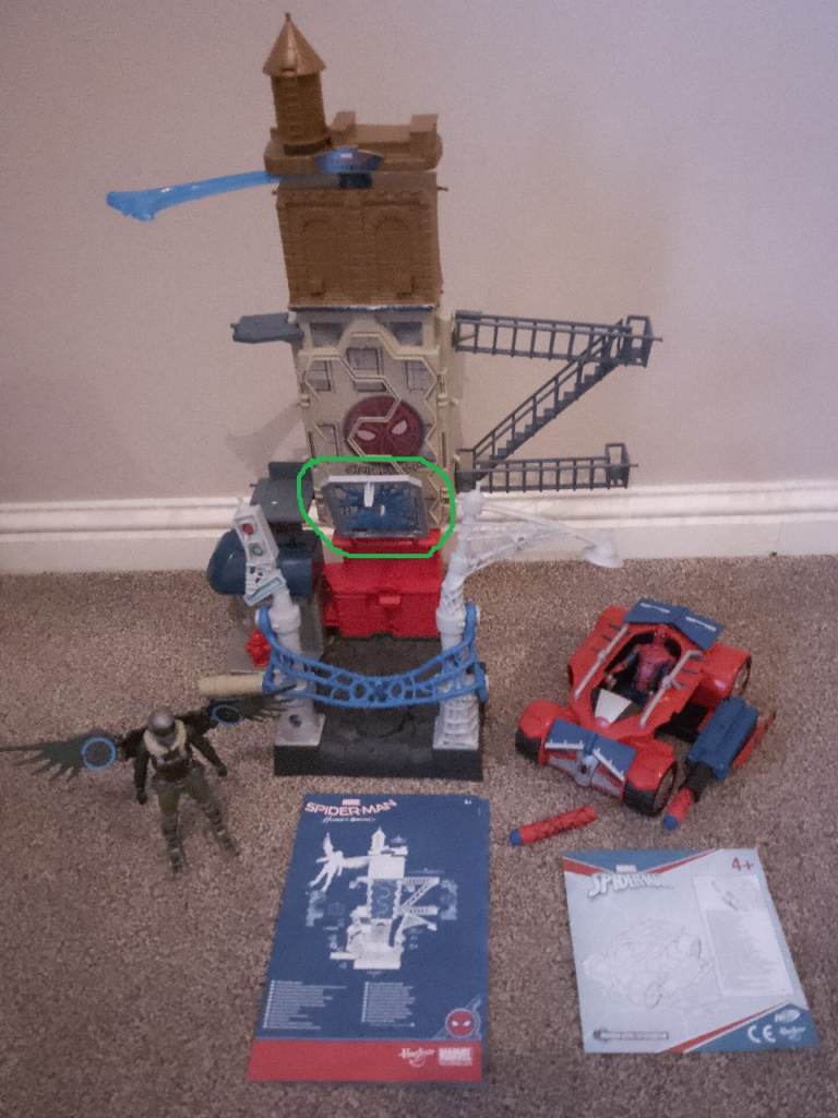 Spider-Man: Homecoming Vulture Attack Set & Spider Racer (Nerf Blaster)