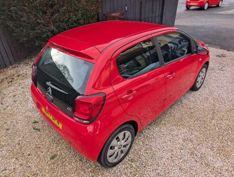 2017 Citroen C1 1.0 VTi Feel 5dr Red Hatchback Manual  HATCHBACK Petrol Manual