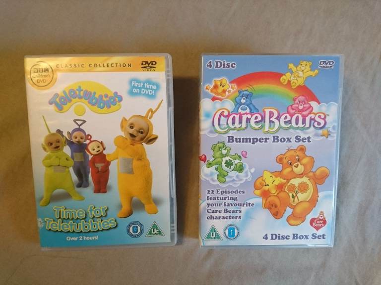Teletubbies Care Bears Kids DVD