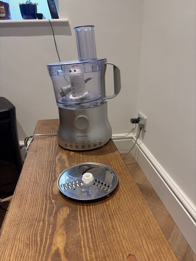 Kenwood Food Processor - Silver, Complete with Blade