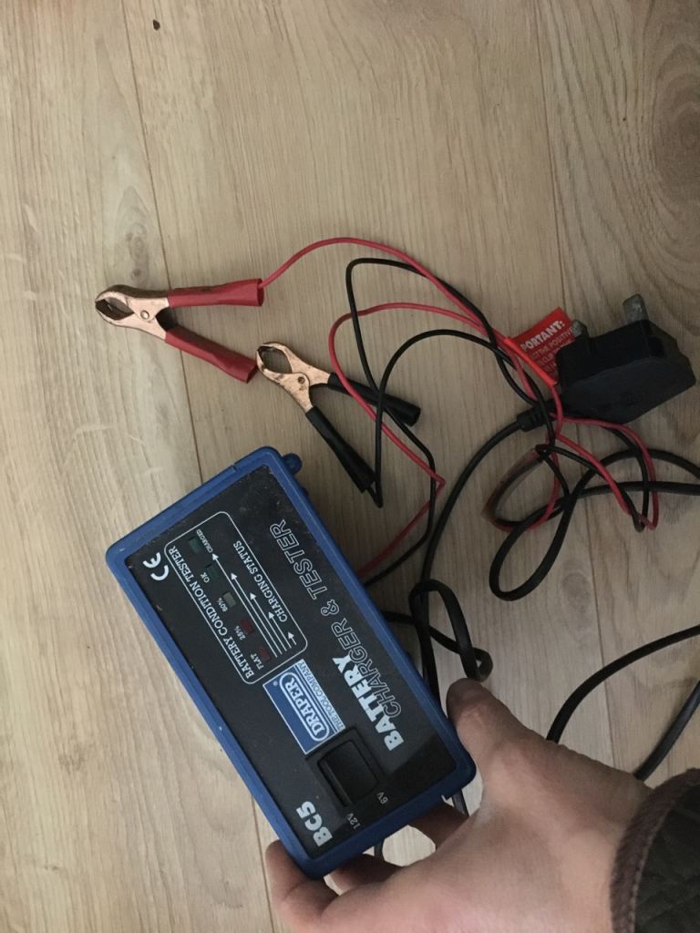 image for New Draper battery charger and tester