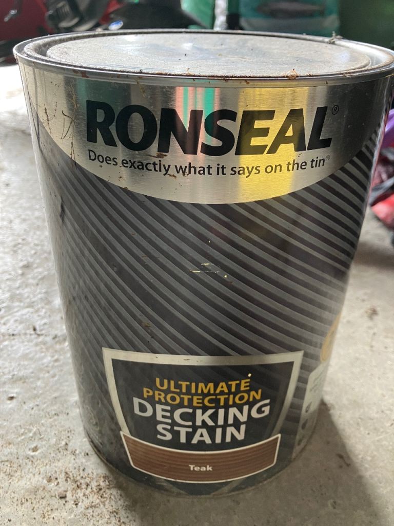 Decking stain - Teak - FREE