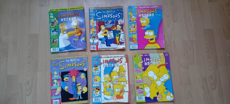 Simpsons comics