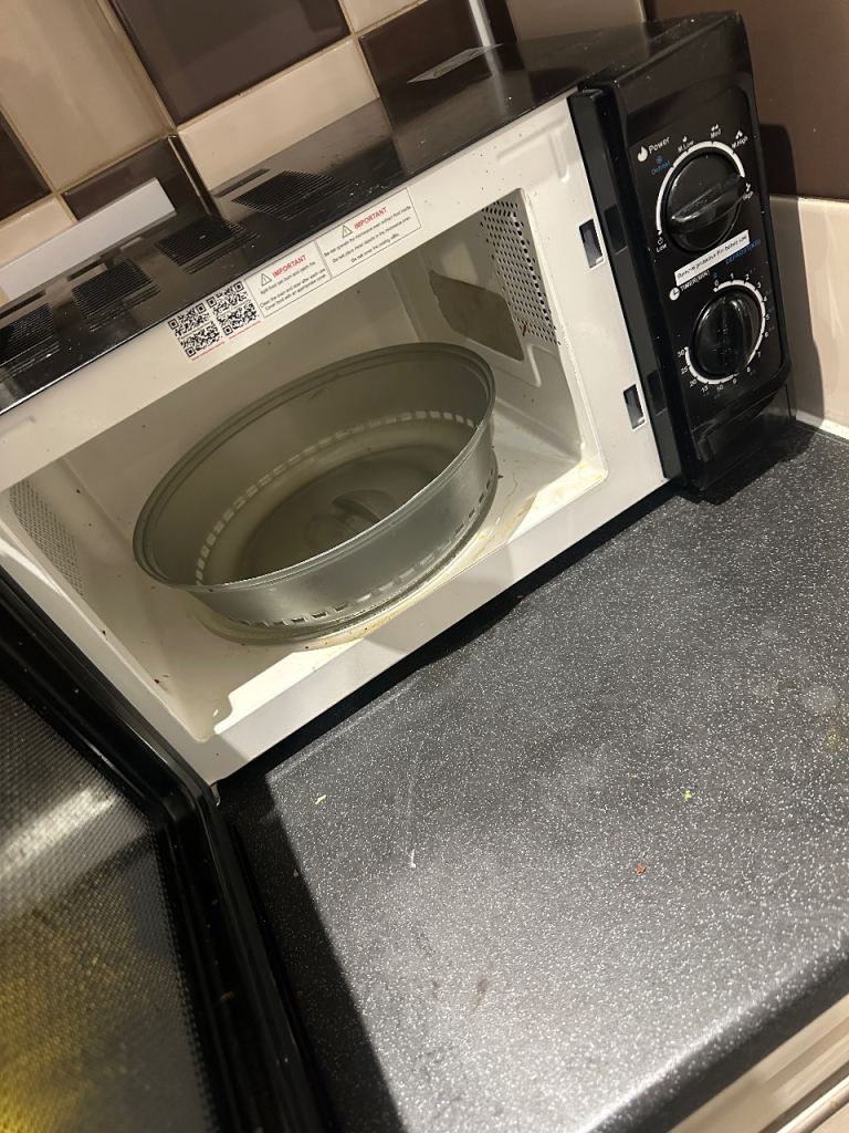 Cookworks Microwave Oven – Black, Good Condition