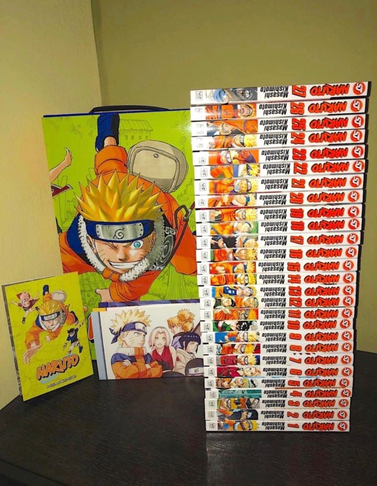  🔥 Naruto Box Set 1: Volumes 1–27 (English) – Brand New | Includes Free Booklet & Poster 🔥