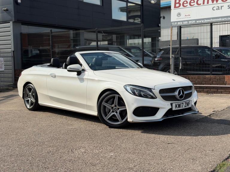 2017 Mercedes-Benz C Class 2.1 C250d AMG Line (Premium Plus) Cabriolet G-Tronic+ Euro 6 (s/s) 2dr...