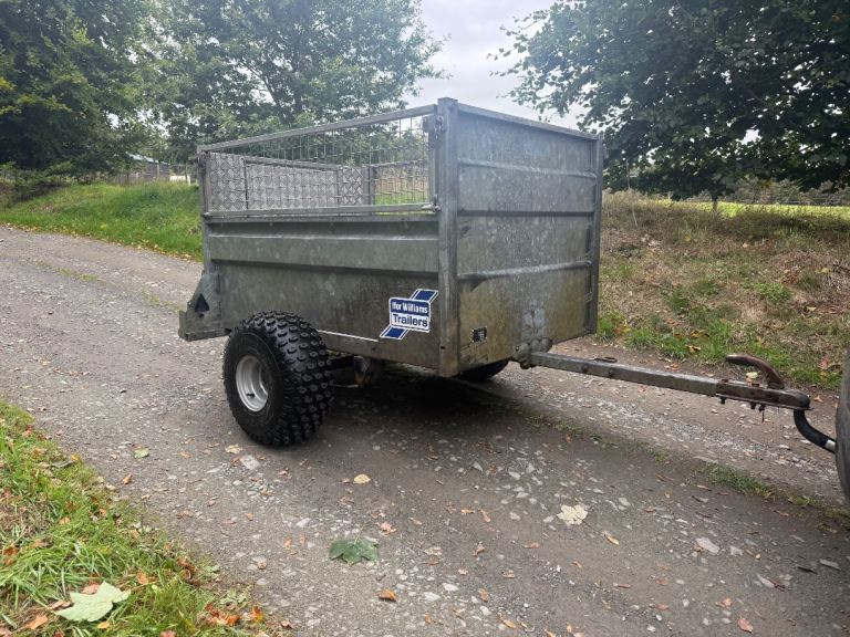 IFOR WILLIAMS Q5E OFF-ROAD TRAILER – MESH SIDES & ALUMINIUM FLOOR