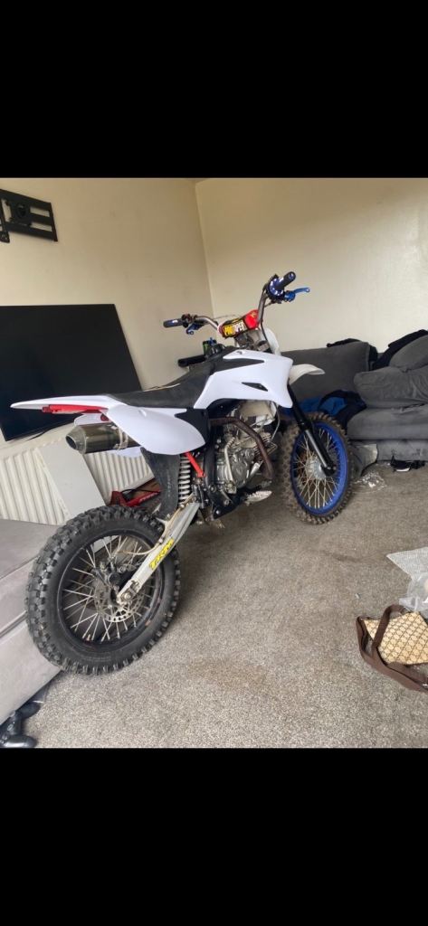 Here is my demon x 160cc dlink 