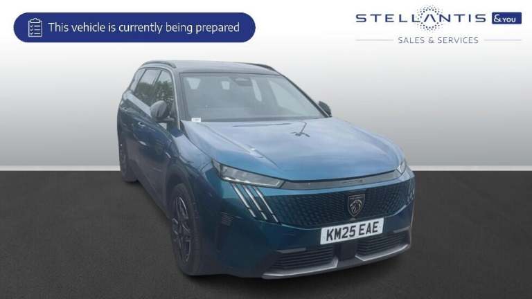 2025 Peugeot 5008 1.2 GT SUV 5dr Petrol Hybrid e-DSC6 Euro 6 (s/s) (136 ps) SUV Hybrid Automatic
