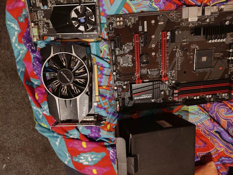 Gigabyte Motherboard and Graphics Cards - Good Condition