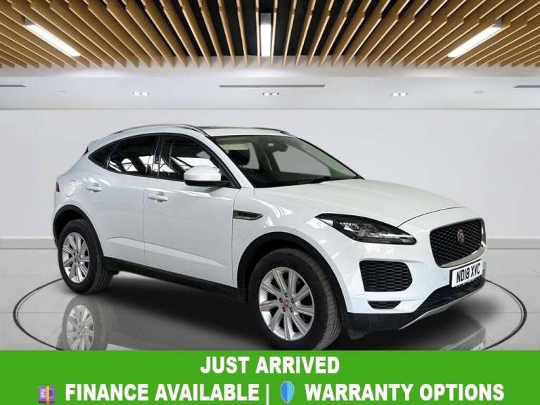 2018 Jaguar E-Pace 2.0 D150 S SUV 5dr Diesel Auto AWD Euro 6 (s/s) (150 ps) ESTATE Diesel Automatic
