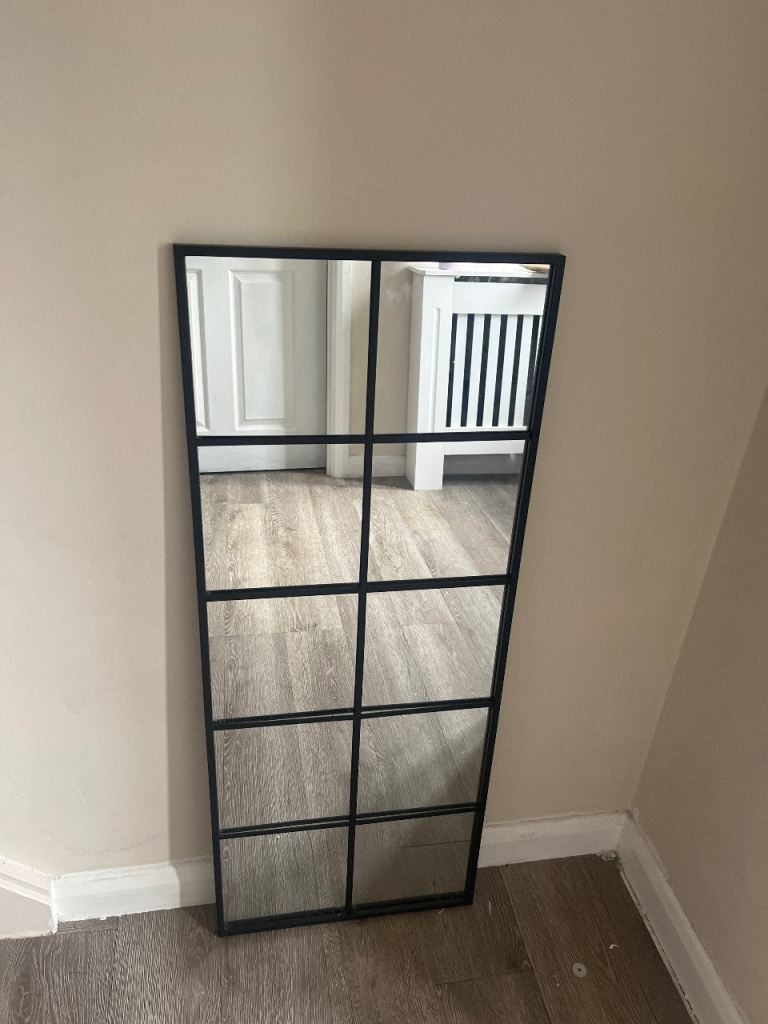 Black mirror 100x40 cm 