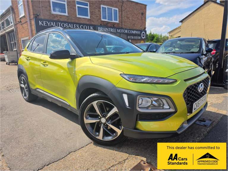 2017 Hyundai KONA 1.0 T-GDi Blue Drive Premium SE SUV 5dr Petrol Manual Euro 6 (s/s) (120 ps) SUV...