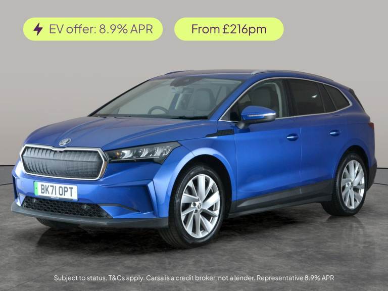 2021 Skoda Enyaq 82kWh 80 SUV 5dr Electric Auto (204 ps) - DRIVE PACK - WIFI - BLUETOOTH Suv Elec...