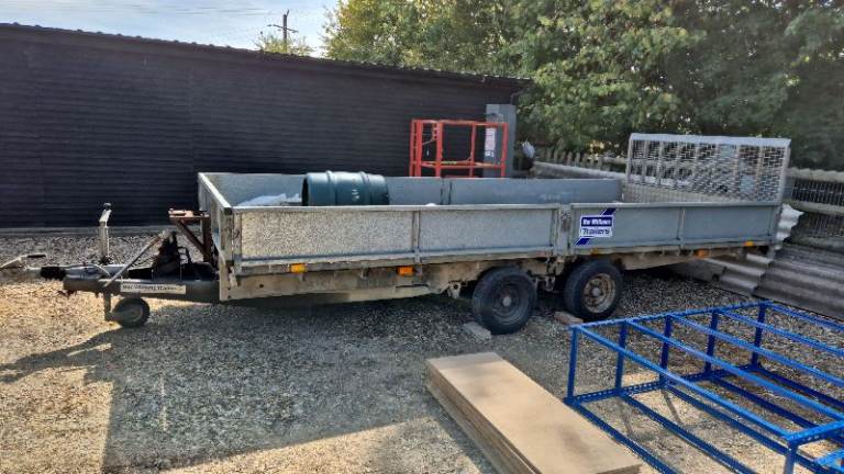 Ifor Williams TiltBed flat trailer 16ft 3500kg