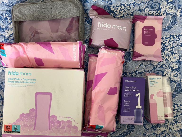 Birth / postpartum products (Frida, Lanolin)