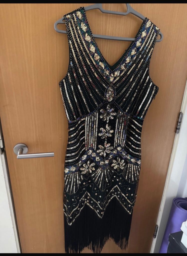 Ladies occaaion beaded dress