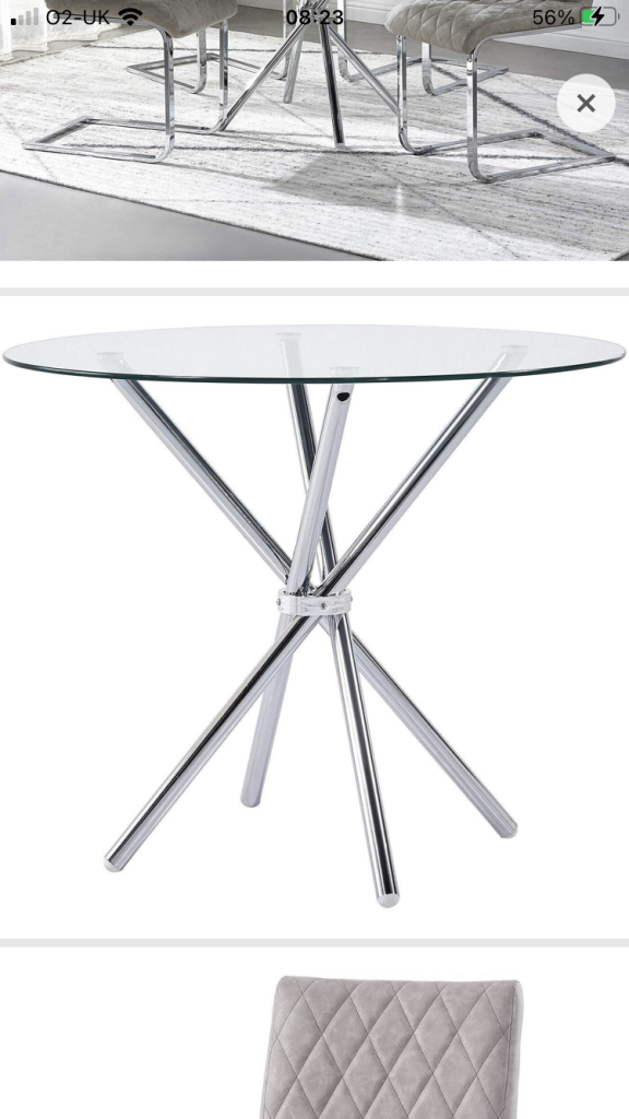 Dining table and Chairs