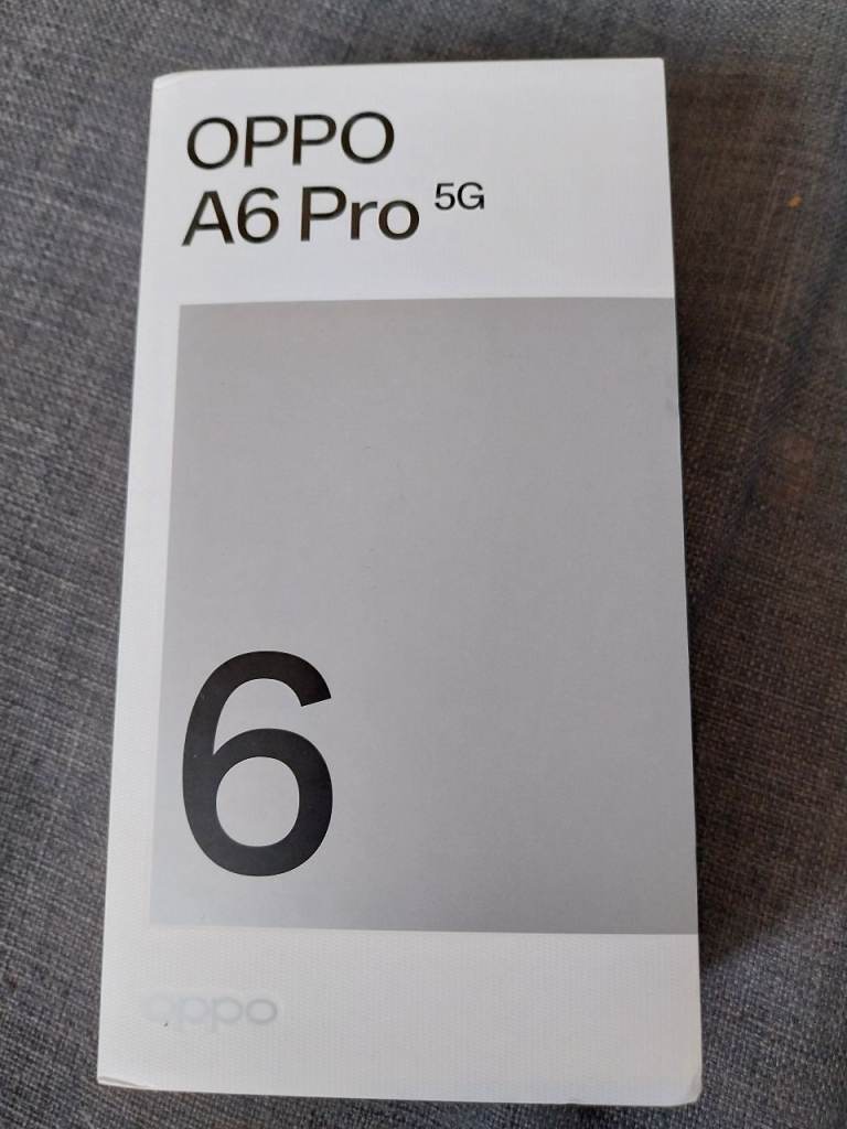 Oppo a6 pro 5g unlocked to any network 256gb storage and 8gbram 