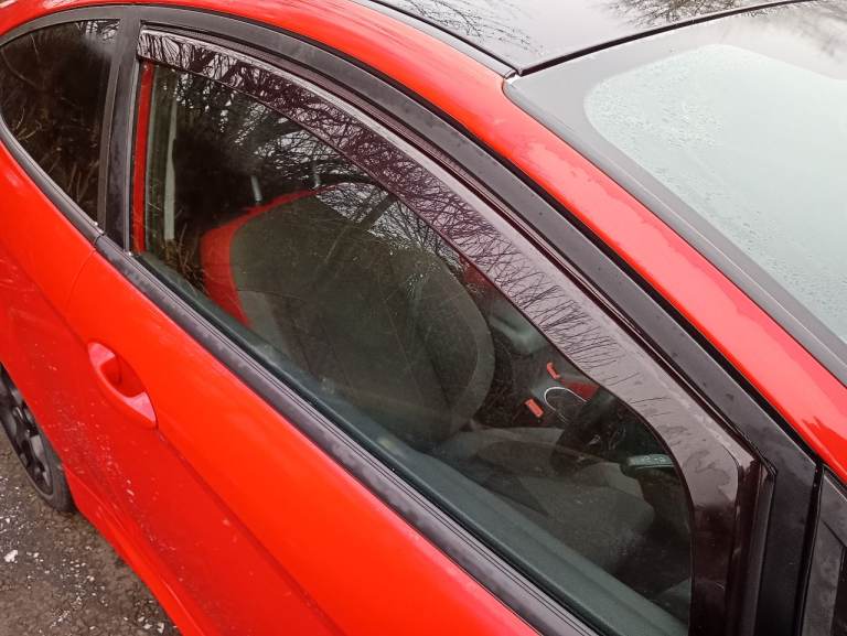 Ford Fiesta Mk7 Mk7.5 3dr heko wind deflectors 