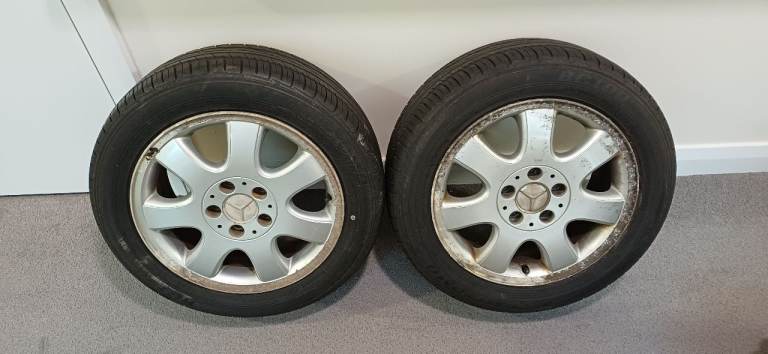 Mercedes wheels and tyres, 205/55/16