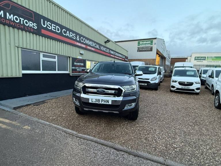 2018 18 FORD RANGER 2.2 TDCI LIMITED 1 PICKUP DOUBLE CAB 4DR DIESEL MANUAL 4WD E